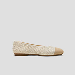 Square-Toe Margot V-Cut Flats (Margot 3.0)