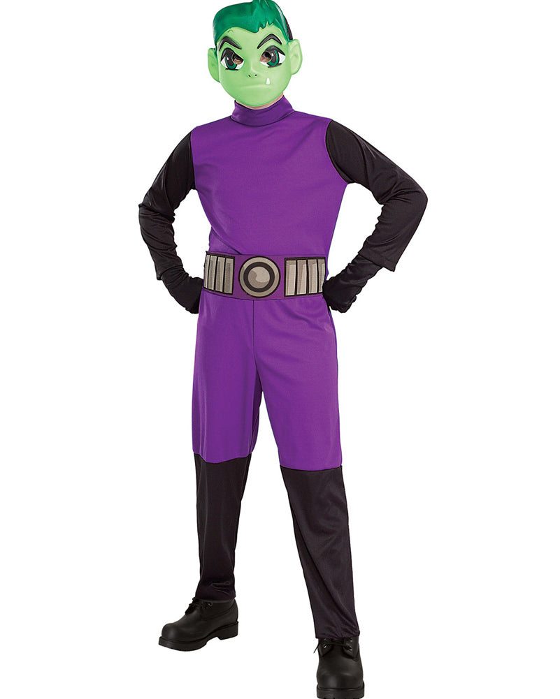 DC Comics Teen Titans Beast Boy Classic Boys Costume
