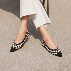 Pointed-Toe Ballet Flats (Aria 5°)