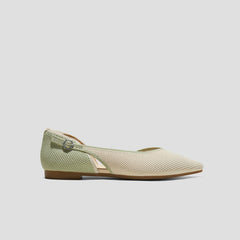 Pointed-Toe D'Orsay Flats (Malory)